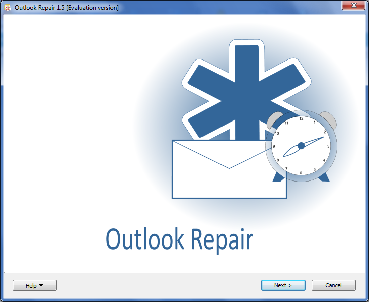 Outlook Repair Screenshot